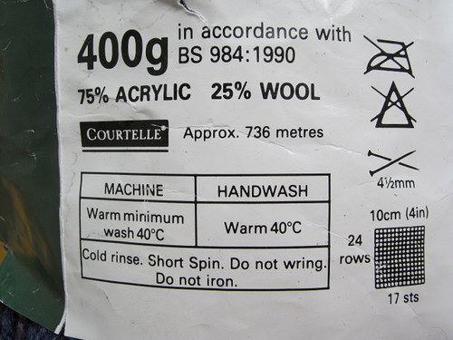 Pletací příze Wool Blend Aran, 350g — foto 3