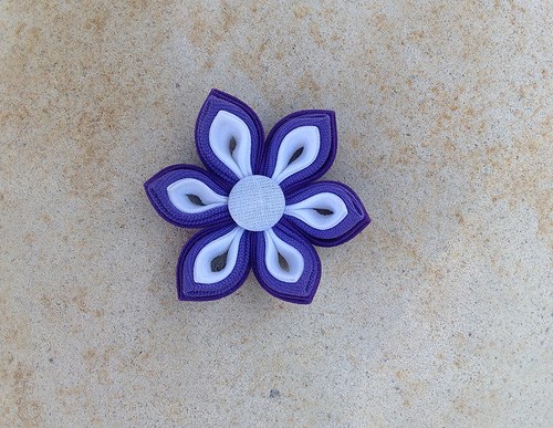 Kanzashi brož — foto 2