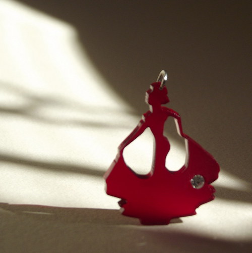 Náušnice "Tanečnice flamenca" — foto 3
