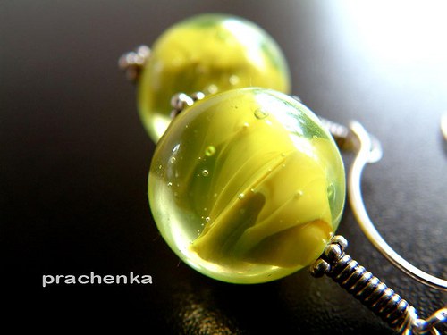 Náušnice - Zelené pokušení 1. — foto 6
