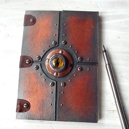 Dračí oko (steampunkový zápisník) — foto 5