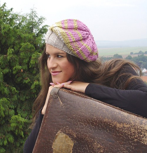 SLEVA - VŘESOVÁ NOSTALGIE.... baret — foto 3
