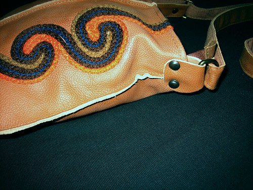 Little spiral - orange and blue — foto 3