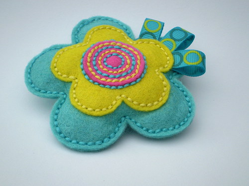 Brož kytička Marta — foto 4