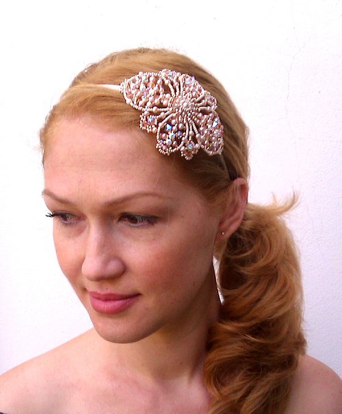 Čelenka svatební 2 — foto 3