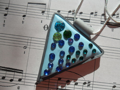 Náhrdelník TRIANGL CRYSTAL — foto 2
