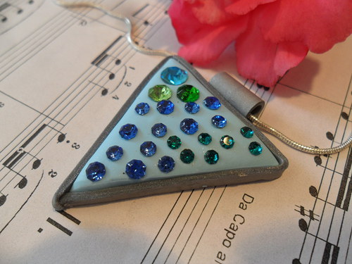 Náhrdelník TRIANGL CRYSTAL — foto 5