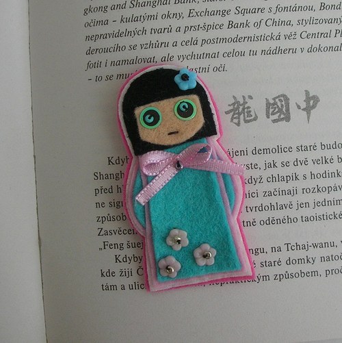 Kokeshi in blue — foto 3