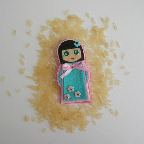 Kokeshi in blue — foto 4