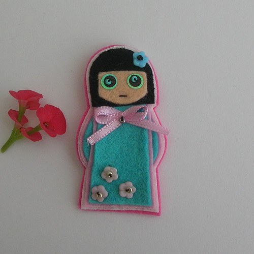Kokeshi in blue — foto 6