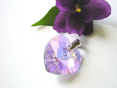 Swarovski Violet AB ( stříbro 925 ) — foto 2