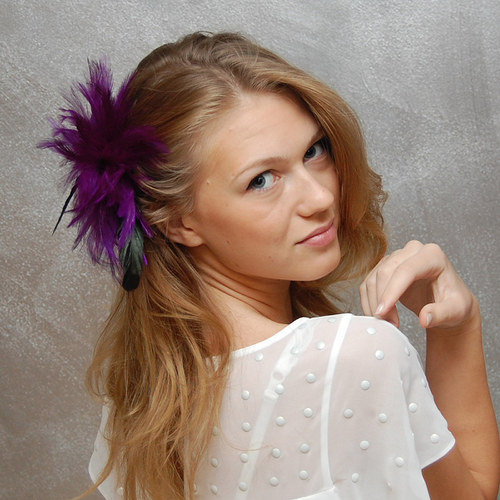 Masqaurade ... fascinator, spona — foto 4