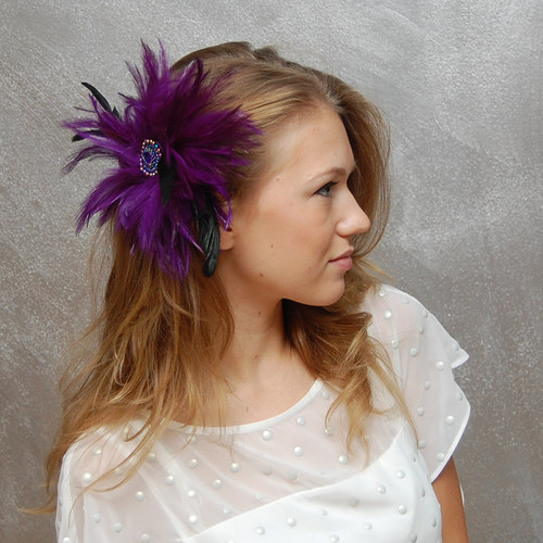Masqaurade ... fascinator, spona — foto 5