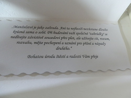 Svatební blahopřání bílé — foto 4