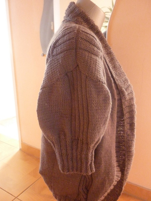 Pletený kabátek — foto 3