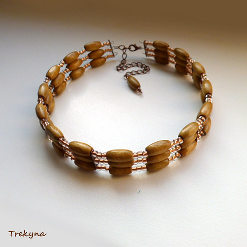 Indiánský choker s náramkem — foto 3