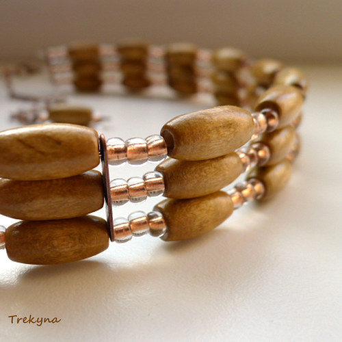 Indiánský choker s náramkem — foto 4