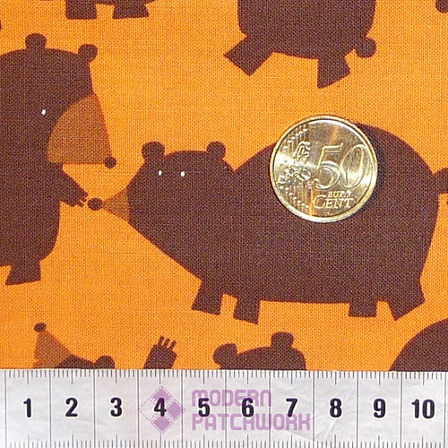 Bears in a Line in Orange — foto 2