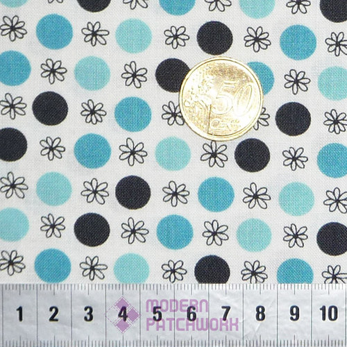 Flower & Dot in Turquoise — foto 2