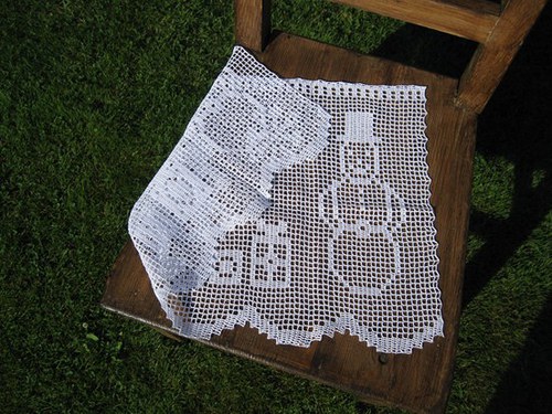 Romantická vánoční záclonka (81) - na objednávku — foto 2
