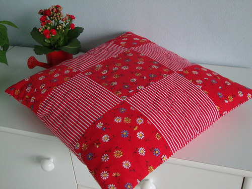 Polštářek - patchwork č.3 — foto 4
