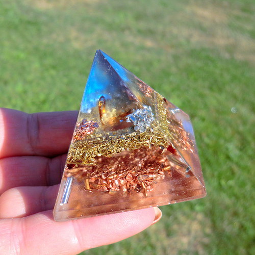 Orgonit (7) - Pyramida 4x4 - Energie — foto 3