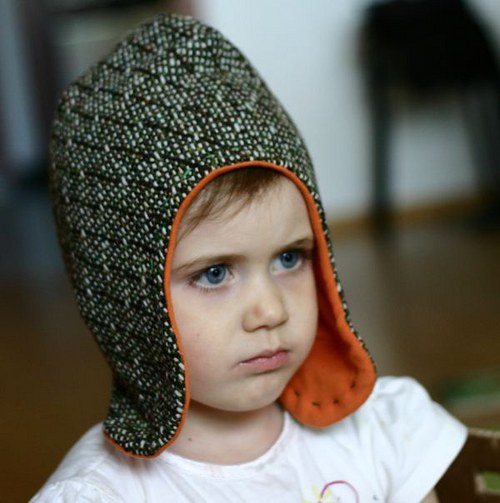 Detská čepička na podzim — foto 3