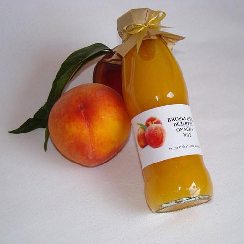 Broskvová dezertní omáčka 200 ml — foto 6