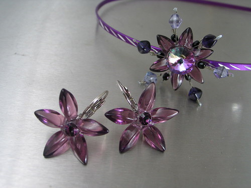 Čelenka : " Violet diamont " — foto 3