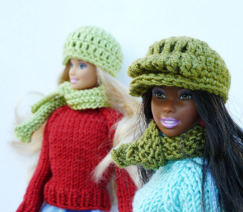 OLIVE bekovka a šála pro Barbie — foto 4