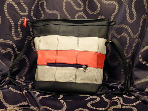 Kožený vak - Rosso — foto 2