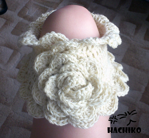 AKCE! SLEVA! Háčkovaný kolemkrčník — foto 3