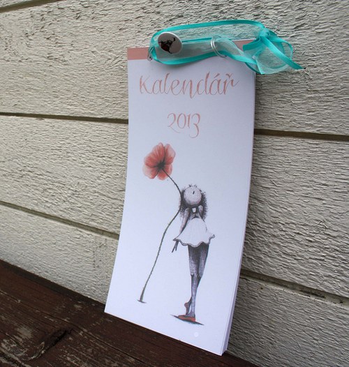 KALENDÁŘ 2013 -Slečna-. — foto 2