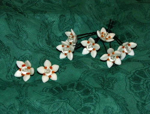 Naušnice Kytičky — foto 3