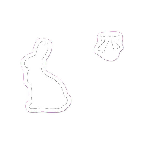 Vyřez.šabl.VNITŘNÍ Movers/Shapers Mini Bunny — foto 2