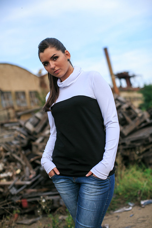 Rolák černo - bílý — foto 6