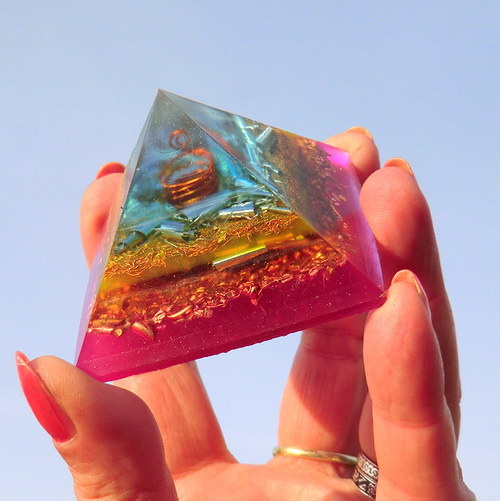 Orgonit - ČAKRY - 6 x 4 cm (1) — foto 2