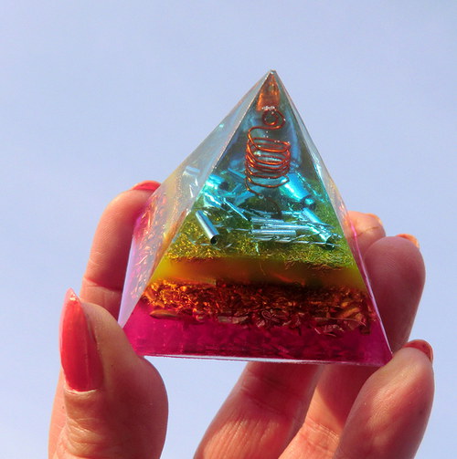 Orgonit - ČAKRY - pyramida * Zamluveno — foto 6