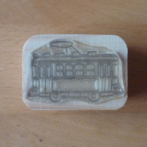 Razítko tramvaj — foto 2