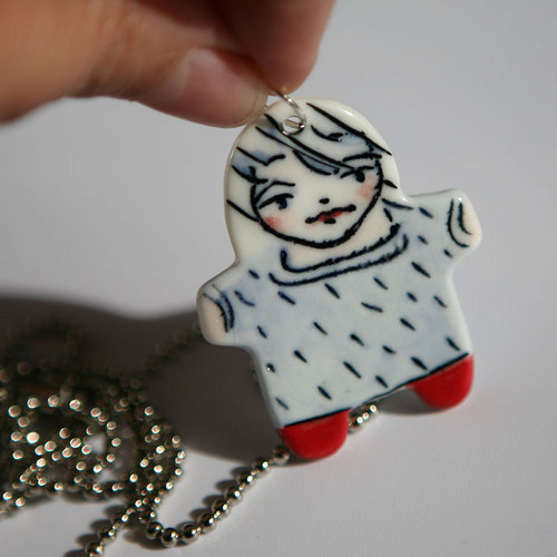 ORYNka ...punčochatá (porcelán) — foto 3