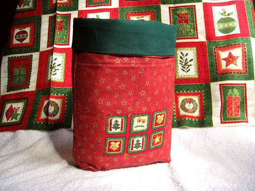 VÁNOČNÍ PYTLÍČEK 25cm x 21 cm!! — foto 2