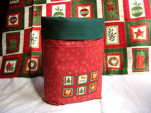 VÁNOČNÍ PYTLÍČEK 25cm x 21 cm!! — foto 3