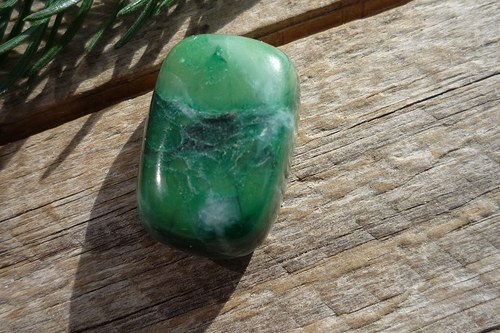 Prasem ("africký jadeit") č. 6640 — foto 2