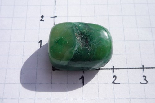Prasem ("africký jadeit") č. 6640 — foto 3