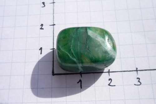 Prasem ("africký jadeit") č. 6640 — foto 4