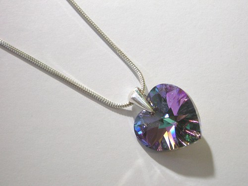 Swarovski sada Vitrail Light AB ( stříbro 925 ) — foto 4
