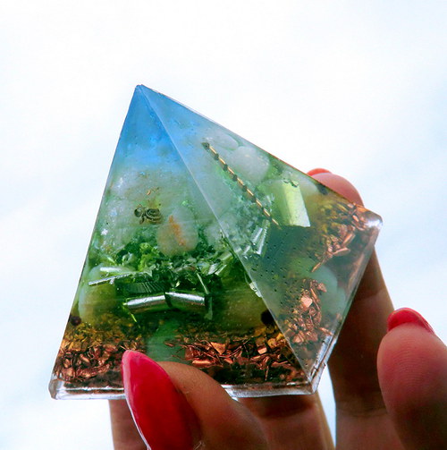 Orgonit 8 - Pyramida 5x4,5 - Zklidnění — foto 2