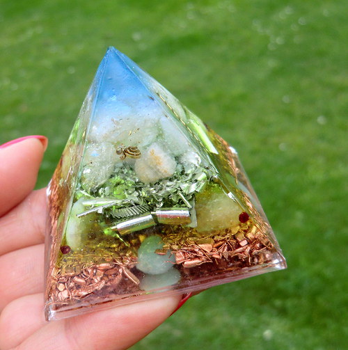 Orgonit 8 - Pyramida 5x4,5 - Zklidnění — foto 4