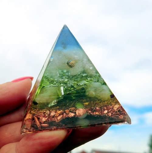 Orgonit 8 - Pyramida 5x4,5 - Zklidnění — foto 5