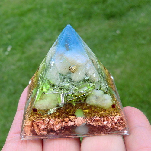 Orgonit 8 - Pyramida 5x4,5 - Zklidnění — foto 6